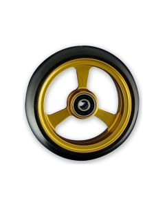 4 Inch Frogs Legs Aluminium Wheelchair Caster - Gold - DISCONTINUED