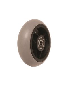 4 x 1 1/2 Inch Soft Roll Caster With Bearings