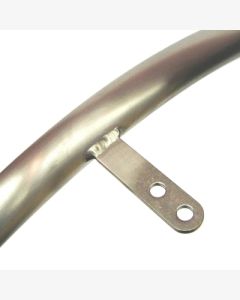 25 Inch Titanium 6 Tab Mount Wheelchair Handrim