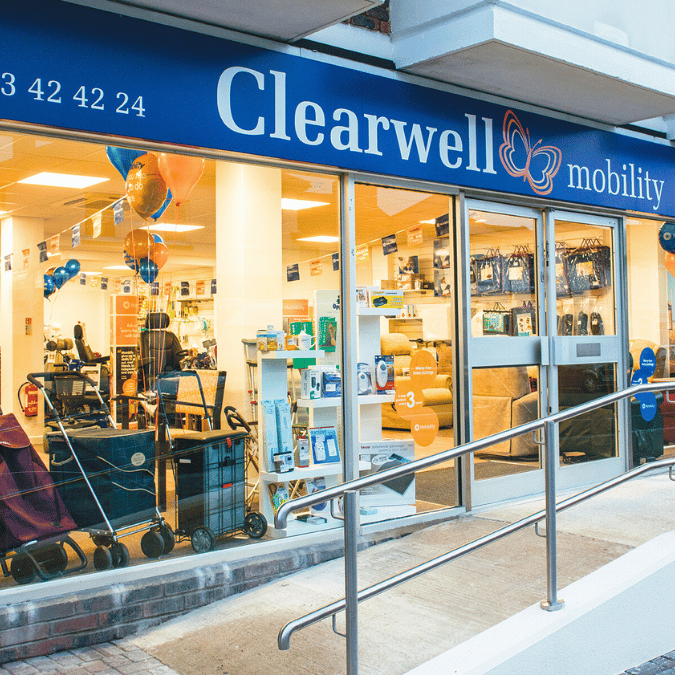 Clearwell Mobility Hove Showroom