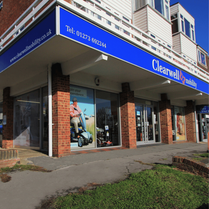 Clearwell Mobility Brighton Showroom