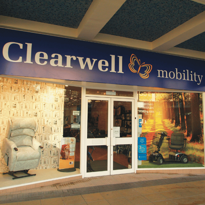 Clearwell Mobility Crawley Showroom
