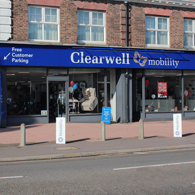 Clearwell Mobility Eastbourne Showroom