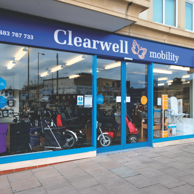 Clearwell Mobility Woking Showroom